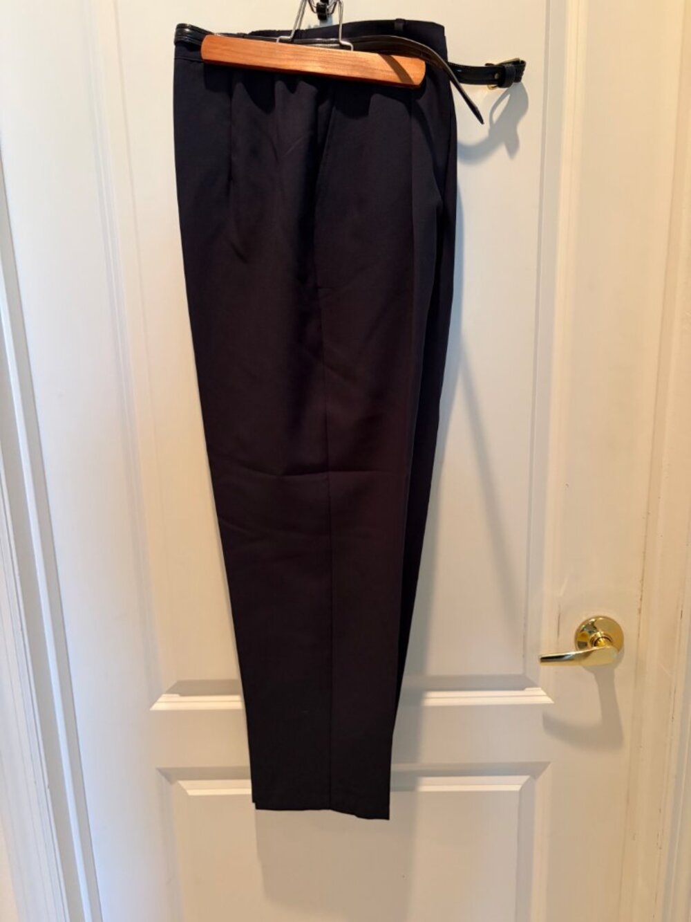 EUC Navy dress slacks- size 12P- Liz Baker Essentials: 100% polyester